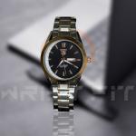 Tag Heuer Two Tone Golden Black Carrera Day Date Chain Watch