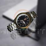 Tag Heuer Two Tone Golden Black Carrera Day Date Chain Watch