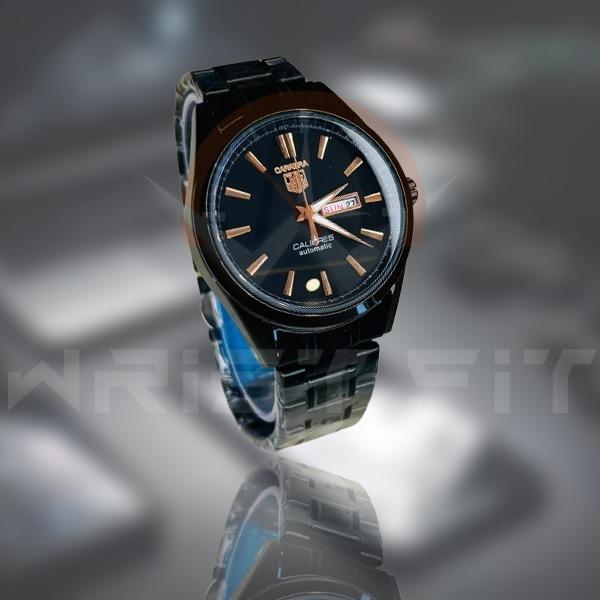 Tag Heuer Full Black Carrera Day Date Chain Watch