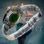 Rolex Silver Black Round Watch