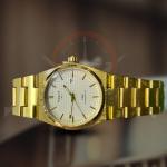 Tissot 1853 PRX Gold White Textured Dial Watch