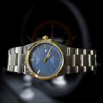 Tissot 1853 PRX Silver Blue Textured Dial Watch