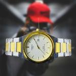Tissot 1853 PRX Two Tone Chain White Textured Dial Watch