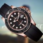 Rolex Yacht Master Rose Gold Watch