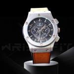 Hublot Hologram Brown Leather Strap Watch